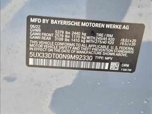 Used 2022 BMW X4 xDrive30i w/ M Sport Package 2 AWD/4WD image 25