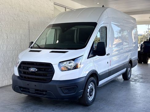 Used 2020 Ford Transit 350 148 High Roof Extended w/ Load Area Protection Package RWD image 2