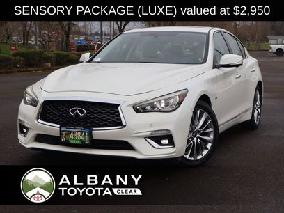 Used 2018 INFINITI Q50 Luxe w/ Sensory Package (Luxe)