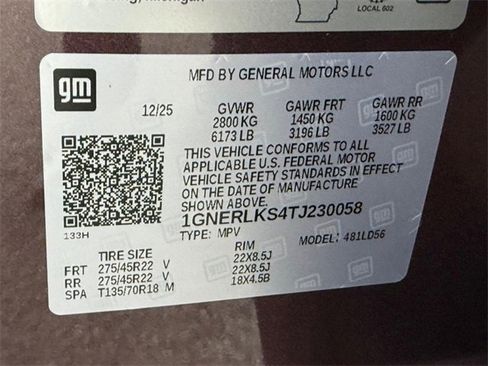 New 2026 Chevrolet Traverse RS w/ LPO, Floor Liner Package image 21