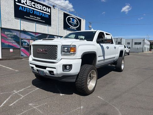 Used 2017 GMC Sierra 3500 Denali w/ Duramax Plus Package AWD/4WD image 1