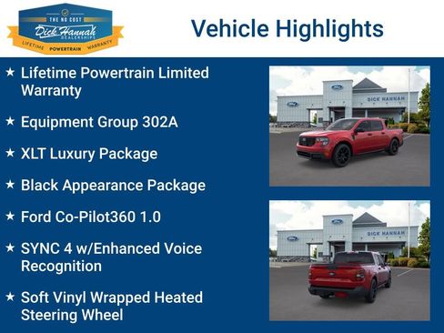 New 2025 Ford Maverick XLT w/ XLT Luxury Package image 3