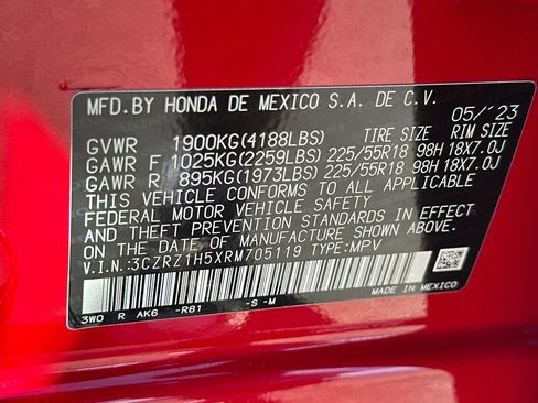 Used 2024 Honda HR-V Sport image 28