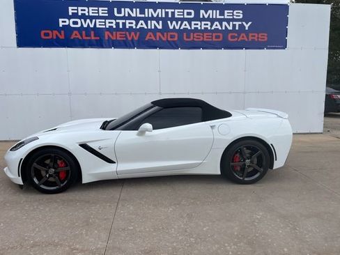 Used 2014 Chevrolet Corvette Stingray Convertible w/ 3LT Preferred Equipment Group RWD image 1