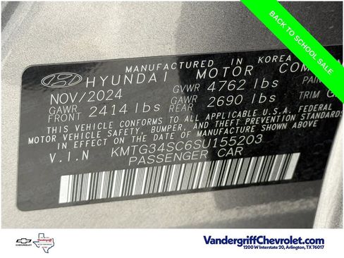 Used 2025 Genesis G70 2.5T RWD image 30