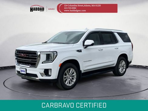 Certified 2022 GMC Yukon SLT w/ SLT Luxury Package AWD/4WD image 1