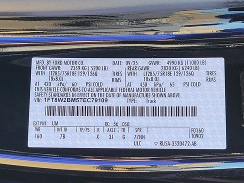 New 2026 Ford F250 Platinum w/ Tremor Off-Road Package image 16