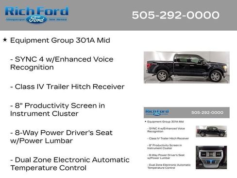Certified 2023 Ford F150 XLT w/ Equipment Group 301A Mid AWD/4WD image 25