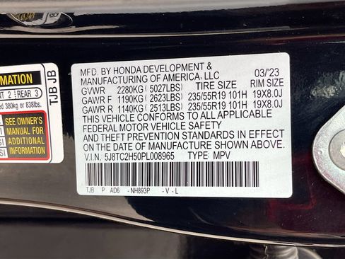 Used 2023 Acura RDX w/ Technology Package AWD/4WD image 33