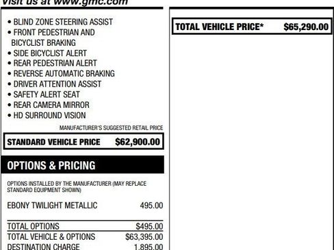 Certified 2026 GMC Acadia Denali Ultimate image 2