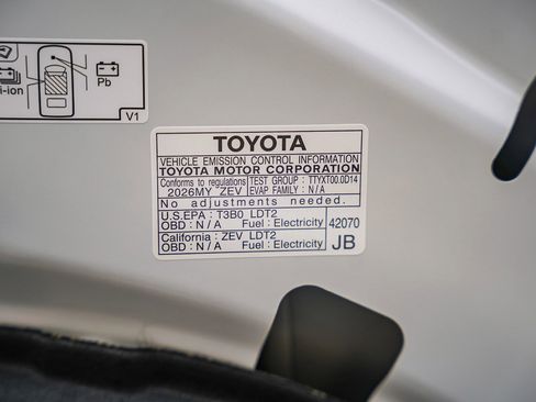 New 2026 Toyota bZ image 15