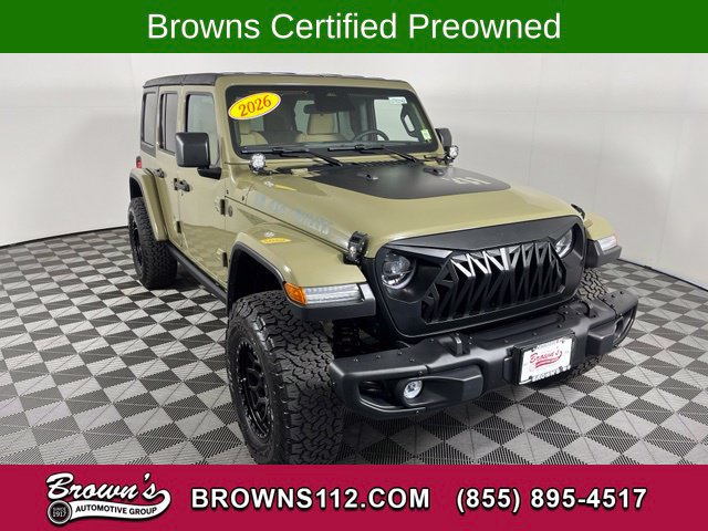 Used 2026 Jeep Wrangler Unlimited Sport AWD/4WD image 1