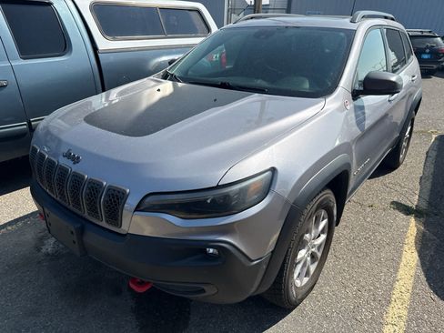 Used 2021 Jeep Cherokee Trailhawk AWD/4WD image 1