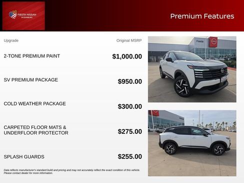 New 2026 Nissan Kicks SV w/ SV Premium Package FWD image 3