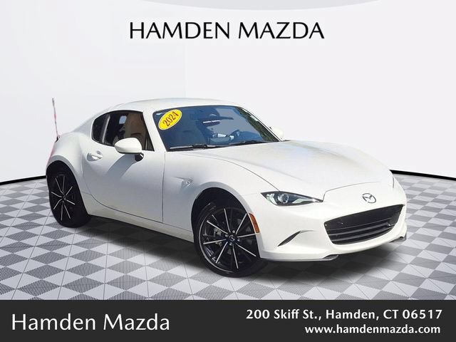 Certified 2024 MAZDA MX-5 Miata RF Grand Touring w/ Weather Package RWD 360° Tour