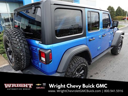 Used 2022 Jeep Wrangler Unlimited Sport image 3