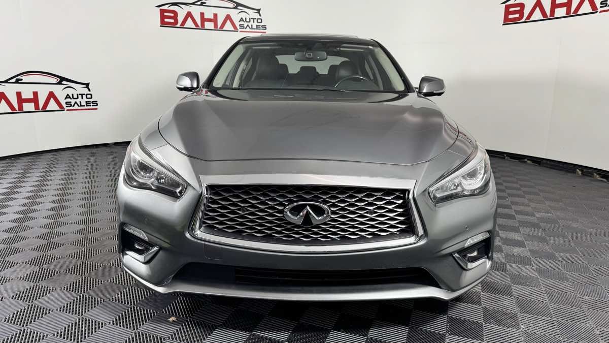 Used 2021 INFINITI Q50 Luxe w/ Seat & Sound Package RWD image 12