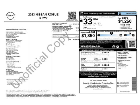 Used 2023 Nissan Rogue S image 5