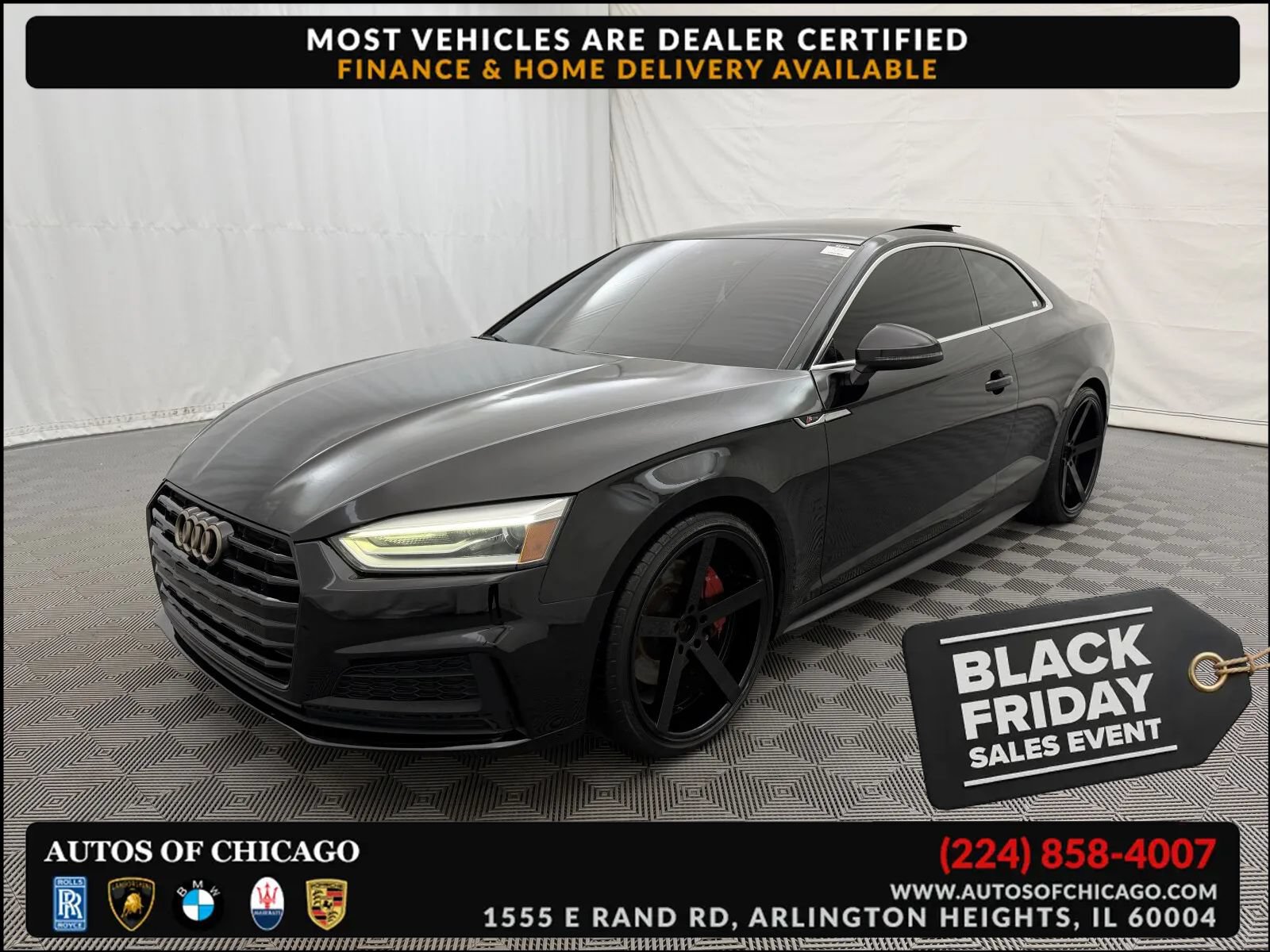 Used 2018 Audi A5 2.0T Premium AWD/4WD image 1