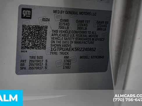 Used 2024 GMC Sierra 1500 Pro w/ Pro Value Package image 60