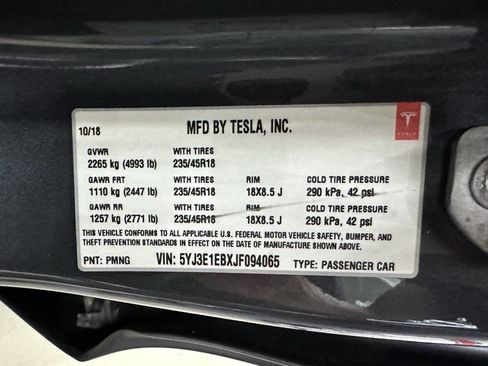 Used 2018 Tesla Model 3 image 28