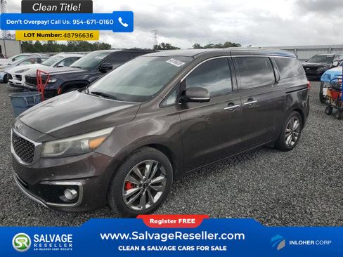Used 2015 Kia Sedona SX Limited w/ SXL Technology Package FWD image 1