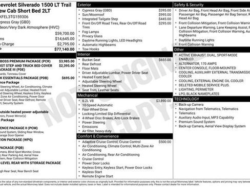 New 2026 Chevrolet Silverado 1500 LT Trail Boss w/ LT Trail Boss Premium Package AWD/4WD image 6