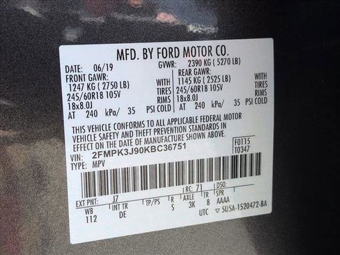 Used 2019 Ford Edge SEL image 24