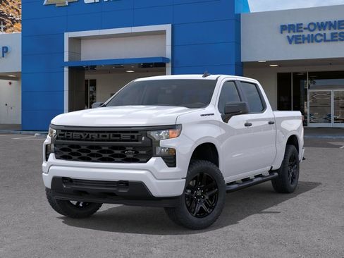 New 2026 Chevrolet Silverado 1500 Custom w/ Turbomax Blackout Package RWD image 6