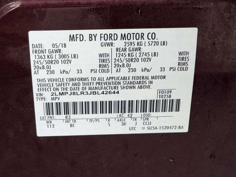 Used 2018 Lincoln MKX Reserve w/ Lincoln MKX Climate Package AWD/4WD image 18