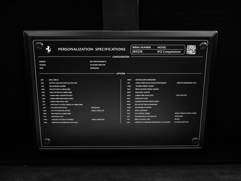 Certified 2022 Ferrari 812 Competizione image 55