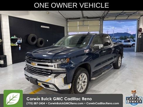 Used 2021 Chevrolet Silverado 1500 LTZ w/ Technology Package AWD/4WD image 1