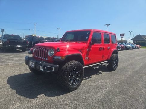 Used 2020 Jeep Wrangler Unlimited Sahara AWD/4WD image 1