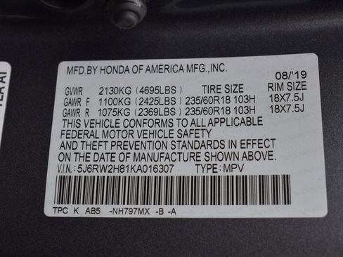 Used 2019 Honda CR-V EX-L image 37