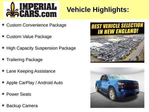 Used 2024 Chevrolet Silverado 1500 Custom AWD/4WD image 3