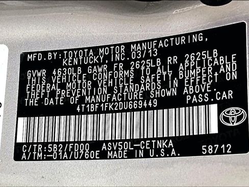 Used 2013 Toyota Camry LE image 32