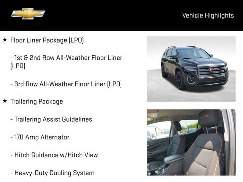 Certified 2022 GMC Acadia AT4 w/ Trailering Package AWD/4WD image 21