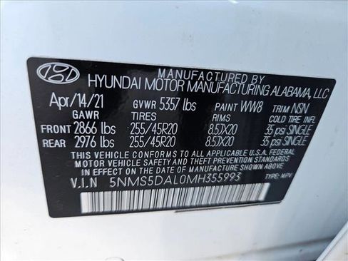 Certified 2021 Hyundai Santa Fe Calligraphy w/ Cargo Package image 26