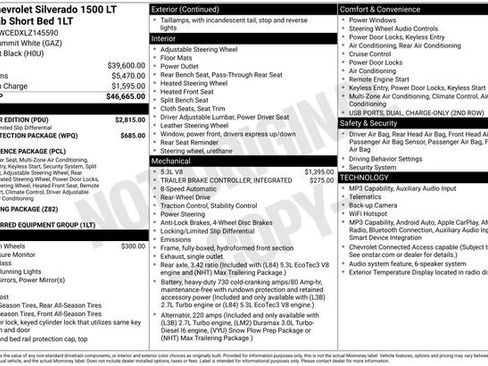 Used 2020 Chevrolet Silverado 1500 LT w/ All-Star Edition RWD image 9