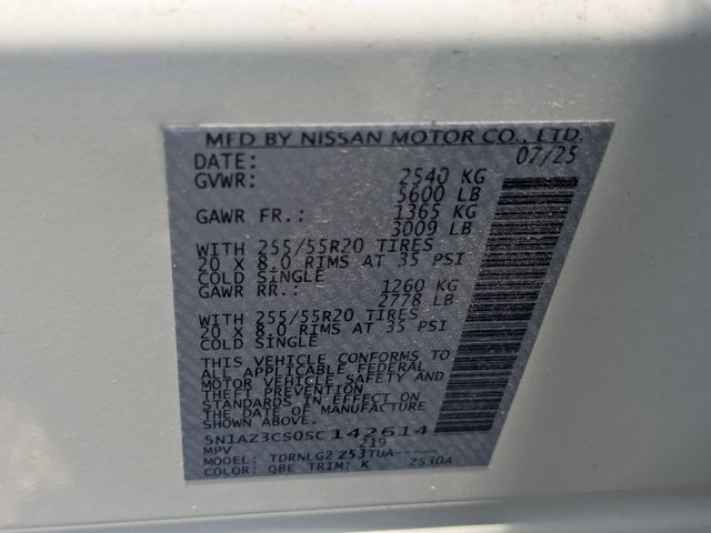 Used 2025 Nissan Murano SL AWD/4WD image 37