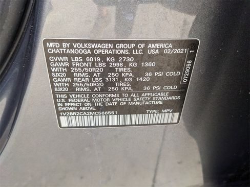 Used 2021 Volkswagen Atlas SEL image 41