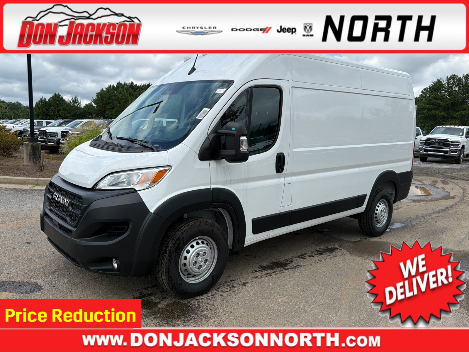 New 2026 RAM ProMaster 2500 w/ Convenience Group FWD image 1