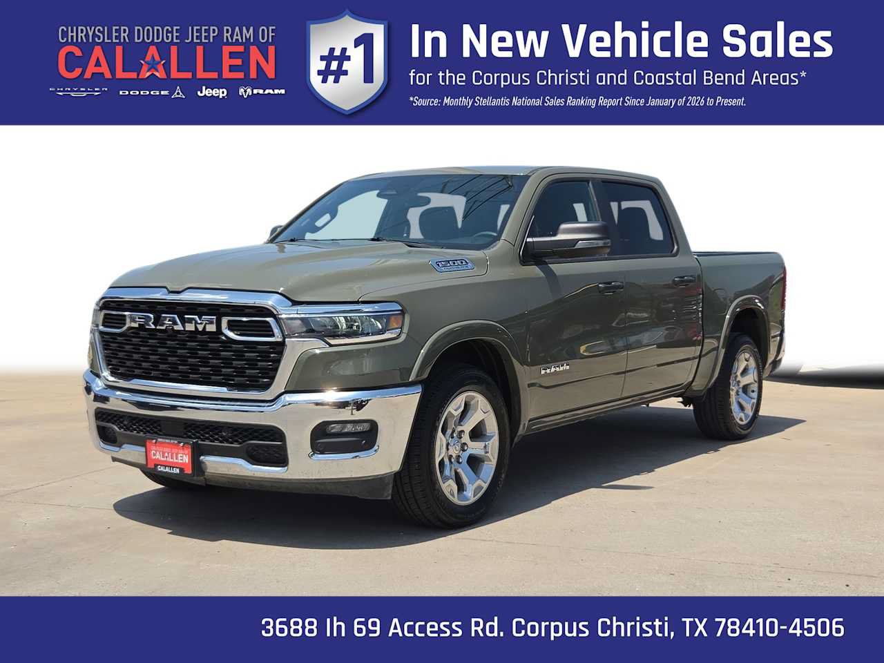 Used 2026 RAM 1500 Big Horn AWD/4WD image 1
