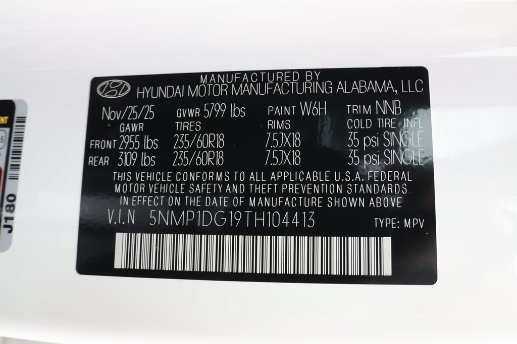Certified 2026 Hyundai Santa Fe SE AWD/4WD image 39
