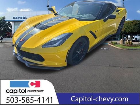 Used 2014 Chevrolet Corvette Stingray Coupe w/ 2LT Preferred Equipment Group RWD image 1