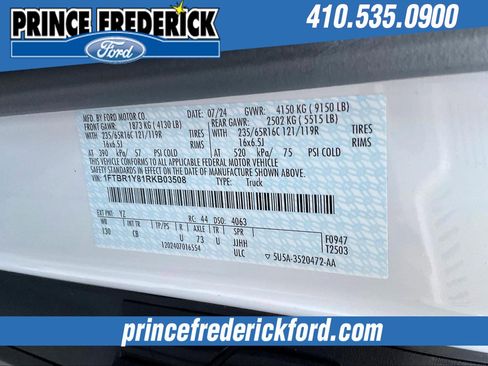 Used 2024 Ford Transit 250 Low Roof w/ Exterior Upgrade Package image 30