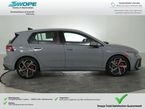 Used 2025 Volkswagen GTI SE FWD image 3