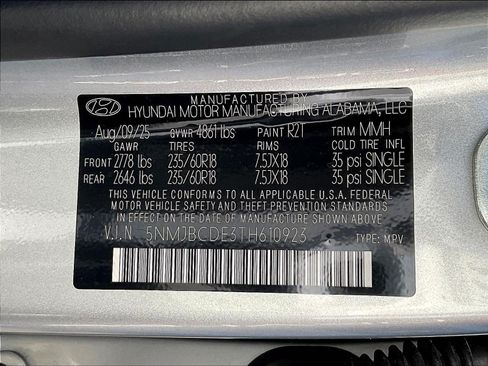 Certified 2026 Hyundai Tucson SEL AWD/4WD image 19