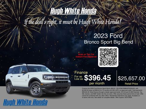 Used 2023 Ford Bronco Sport Big Bend AWD/4WD image 3