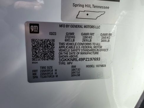 Certified 2023 GMC Acadia SLE w/ Driver Convenience Package AWD/4WD image 25